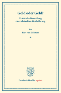 Gold oder Geld?