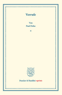 Verrufe