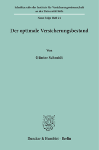 Der optimale Versicherungsbestand