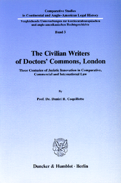 The Civilian Writers of Doctors' Commons, London