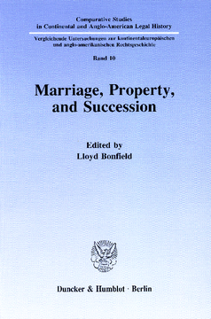 Marriage, Property and Succession