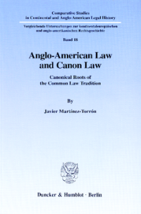 Anglo-American Law and Canon Law