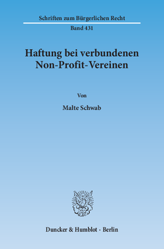 Haftung bei verbundenen Non-Profit-Vereinen Haftung bei verbundenen Non-Profit-Vereinen