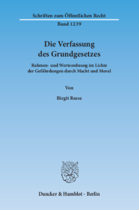 Die Verfassung des Grundgesetzes