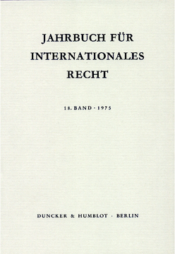 Jahrbuch für Internationales Recht