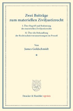 Zwei Beiträge zum materiellen Ziviljustizrecht Zwei Beiträge zum materiellen Ziviljustizrecht