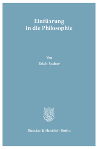 Einführung in die Philosophie