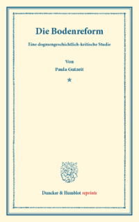 Die Bodenreform