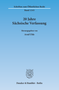 20 Jahre Sächsische Verfassung