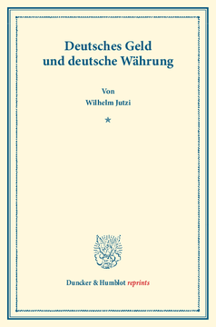 Deutsches Geld und deutsche Währung Deutsches Geld und deutsche Währung