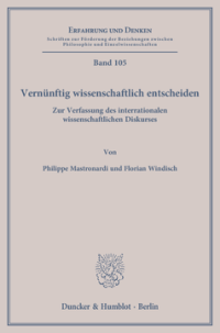 Vernünftig wissenschaftlich entscheiden