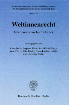 Weltinnenrecht Weltinnenrecht