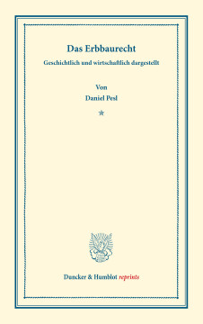 Das Erbbaurecht Das Erbbaurecht
