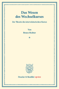 Das Wesen des Wechselkurses