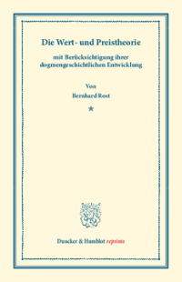 Die Wert- und Preistheorie