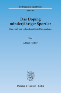 Das Doping minderjähriger Sportler