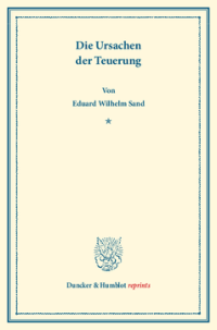 Die Ursachen der Teuerung