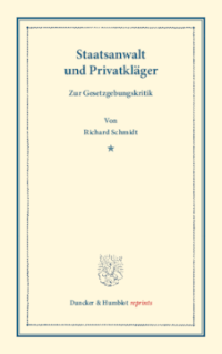 Staatsanwalt und Privatkläger