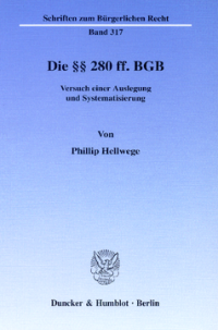 Die §§ 280 ff. BGB