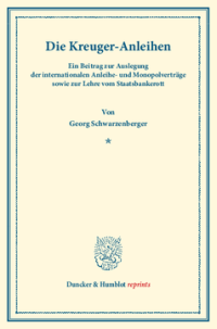 Die Kreuger-Anleihen