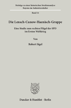 Die Lensch-Cunow-Haenisch-Gruppe