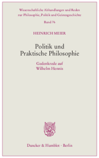 Politik und Praktische Philosophie