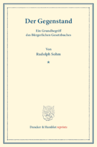 Der Gegenstand
