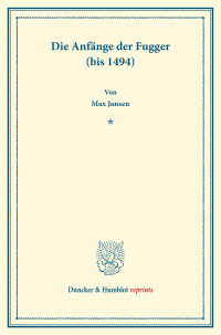 Die Anfänge der Fugger (bis 1494)