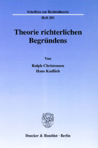 Theorie richterlichen Begründens