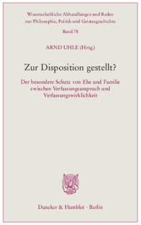 Zur Disposition gestellt?