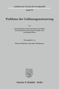 Probleme der Geldmengensteuerung