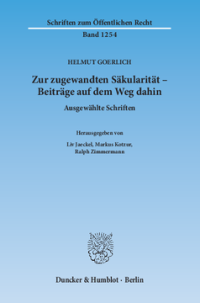 Zur zugewandten Säkularität – Beiträge auf dem Weg dahin