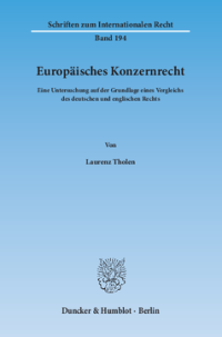Europäisches Konzernrecht