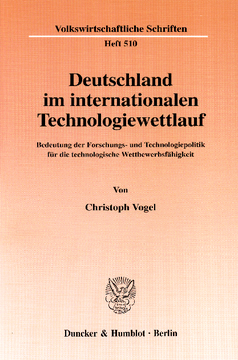 Deutschland im internationalen Technologiewettlauf