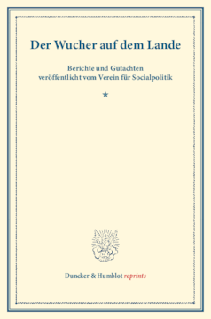Der Wucher auf dem Lande