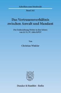 Das Vertrauensverhältnis zwischen Anwalt und Mandant