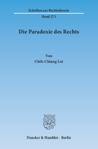 Die Paradoxie des Rechts