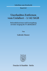 Unerlaubtes Entfernen vom Unfallort – § 142 StGB