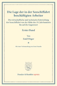 Die wirtschaftliche und technische Entwicklung der Seeschiffahrt von der Mitte des 19. Jahrhunderts bis auf die Gegenwart