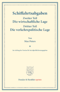 Schiffahrtsabgaben