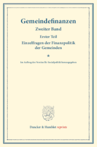 Gemeindefinanzen