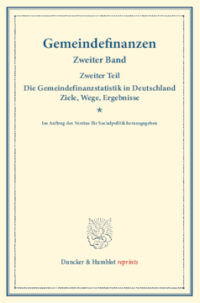 Gemeindefinanzen
