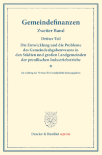 Gemeindefinanzen
