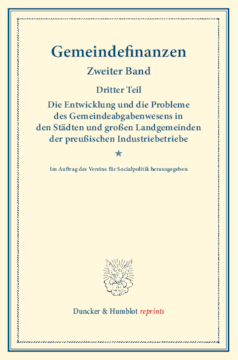 Gemeindefinanzen Gemeindefinanzen