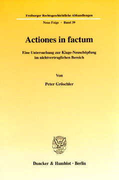 Actiones in factum