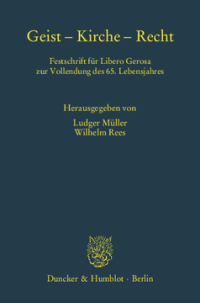 Geist – Kirche – Recht