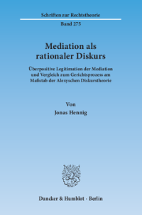 Mediation als rationaler Diskurs