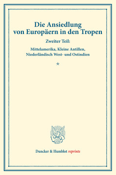 Die Ansiedlung von Europäern in den Tropen Die Ansiedlung von Europäern in den Tropen