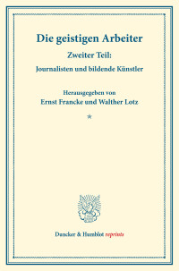 Die geistigen Arbeiter