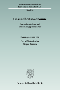 Gesundheitsökonomie Gesundheitsökonomie